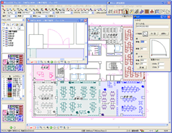 Micro建築製図 Micro建築製図 操作画面