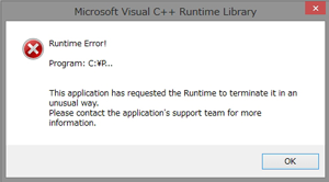 RuntimeError